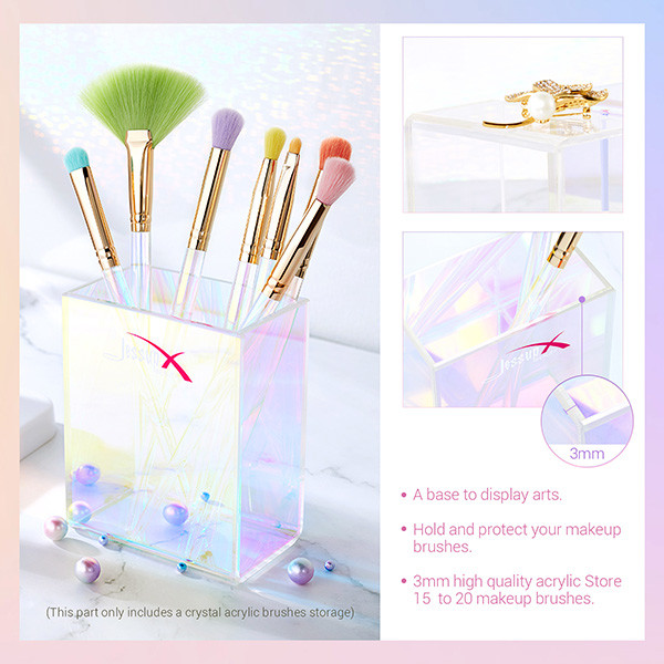 Fantasy Synthetic Hair Jessup Makeup Brushes Set With PU Bag