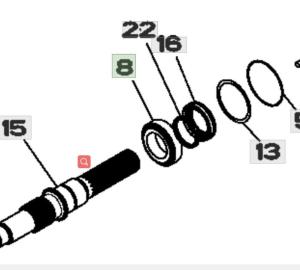 China YZ90240 TAPERED ROLLER BEARING JD TRACTOR AGRICULTURE FARM MACHINERY FITS FOR JD MODELS 6403 6603 wholesale