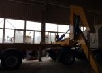 SGS Truck Mounted Cranes Equipment For 3 Axles Semi Trailer Lifting 40ft