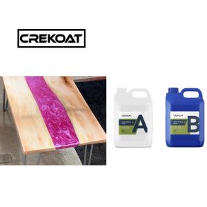 China Wood Clear Casting Epoxy Resin Heat Resistance UV Resistant Resin Low Exotherm wholesale