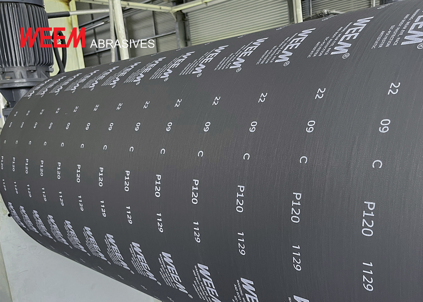 SILICON CARBIDE POLYESTER CLOTH SEGMENTED BELT FOR PANEL / MDF / CHIPBOARD, 2700MMX3200MM
