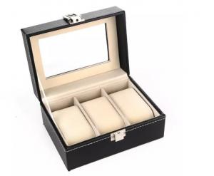 China Plywood PU Leather Box Durable Custom Gift Box waterproof ODM BV wholesale