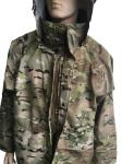 Outdoor Fleece Tactical Military Jacket and Pants With Hood Waterproof Laminated