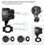 YAYE 12000Lm Led Pods Spot Driving Light for Offroad UTV ATV and Electric