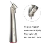 45 Degree Fiber Optic Dental Surgical Handpiece With Glass Rod