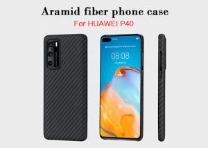 China 0.65mm Thickness Ultra Slim Aramid Fiber Case For Huawei P40 wholesale