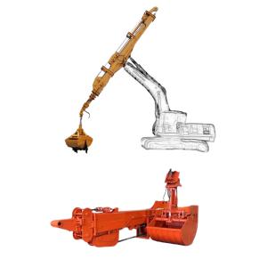 China Three Section Excavator Telescopic Boom Arm For Heavy Machinery Deep Excavation wholesale