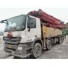 Buy cheap 2nd hand 56m Pump Truck Sany brand with Mercedes Benz 3341 Model from wholesalers