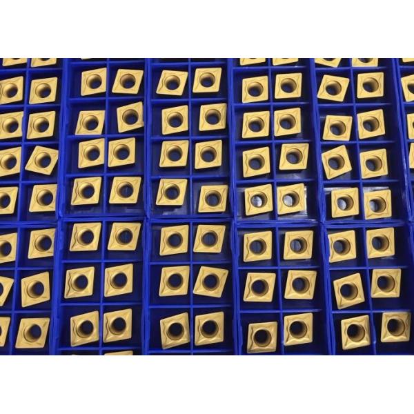 Size Customized CNC Carbide Inserts , Indexable Milling Inserts 100% Virgin Raw Material