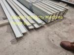 55/77/89 types of Double layer slat pu foam rolling shutter door roll forming