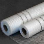 Different colors fire - resistant fiberglass net used for construction material