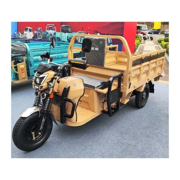 Front 3.00-12 / Rear 3.50-12 Tires Heavy Duty Load Cargo Truck Tricycle for