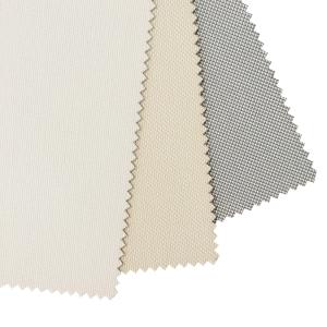 China Double Warp And Double Weft Openness 3% Fiberglass Sunscreen Fabrics for Roller Blinds wholesale