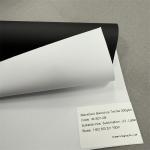260gsm Backdrop Textile Black Back Blockout Fabric For Advertising