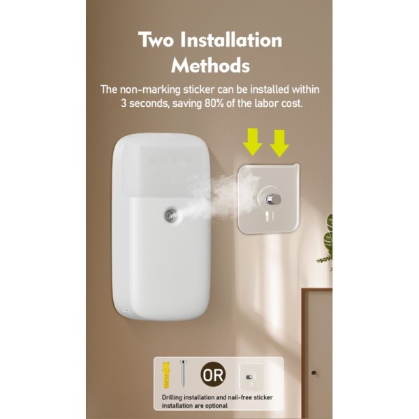 168ML Waterless Aroma Diffusers Remote Control Essential Oil Diffuser Electric