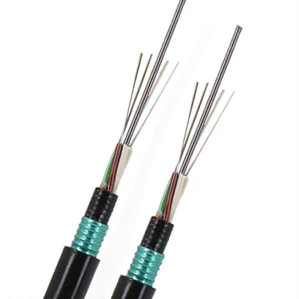 2-144 cores double sheath double armored GYTY53 Direct Buried Underground Fiber