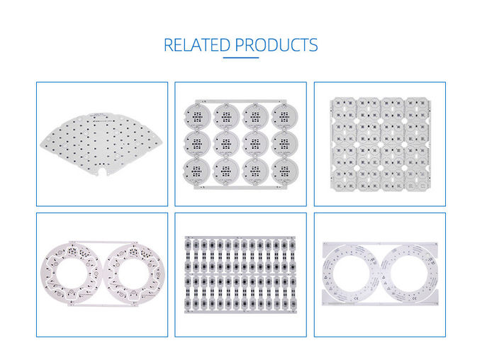Single Layer Aluminum SMD 2835 LED PCB Board For T8 Tube