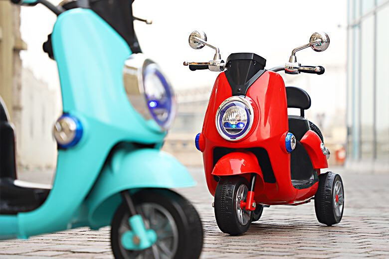 Hot Electric Children Carrier Bike Unisex 3 Wheel Motor Bike for Babies 2-4 Years