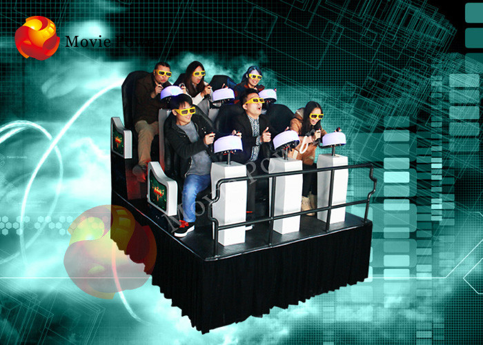 6 DOF Platform 9D Virtual Reality Cinema With Efficiency Motion Seats