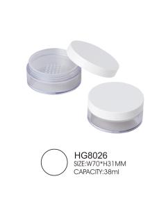 China 10g 15g 20g Loose Powder Compact Case Empty Powder Container With Sifter wholesale