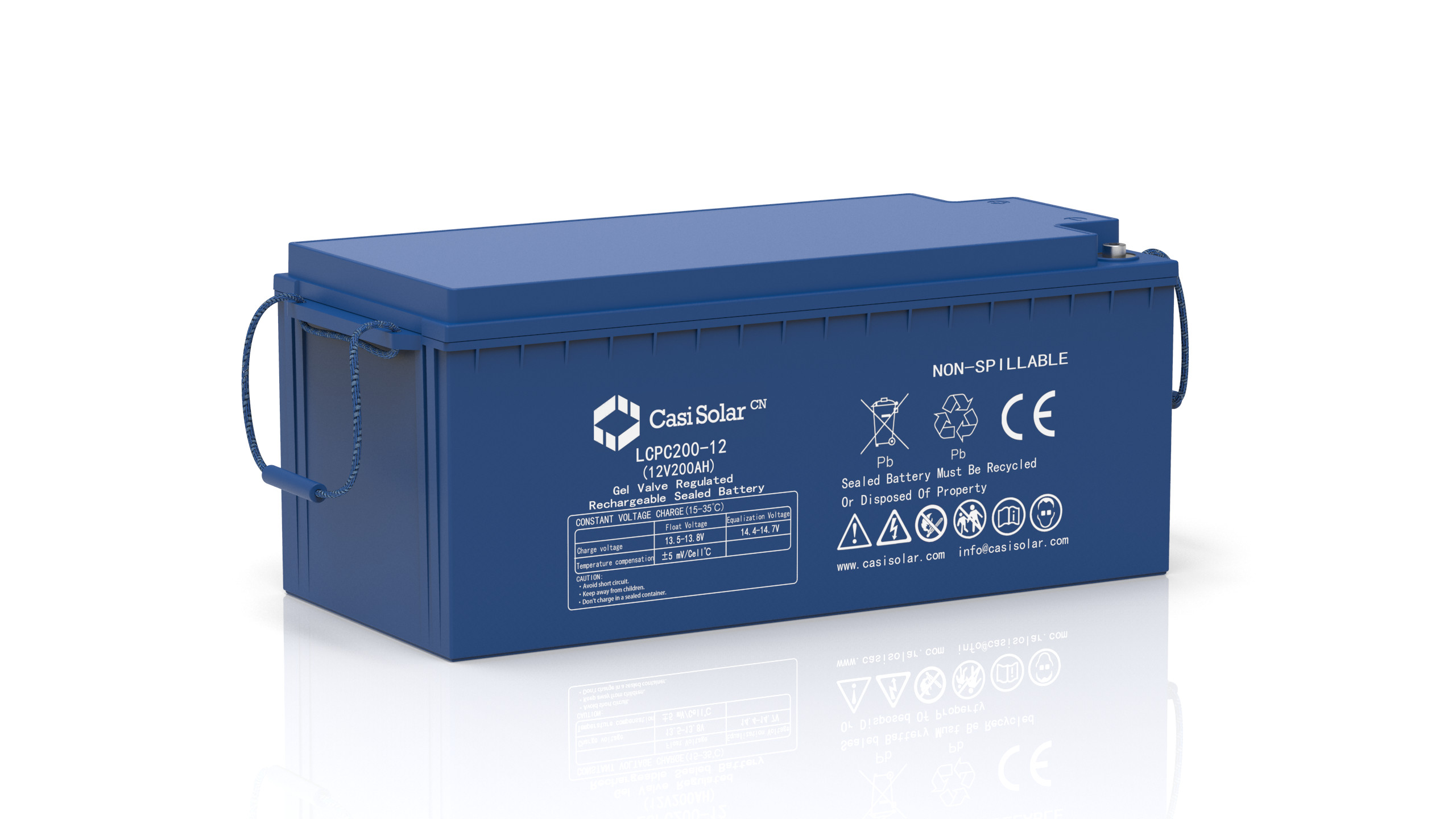 Pure Solar Deep Cycle Hybrid Gel Battery 12 Volt 200ah Rechargeable