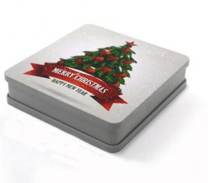 China Christmas Gift Card Tin Holders wholesale