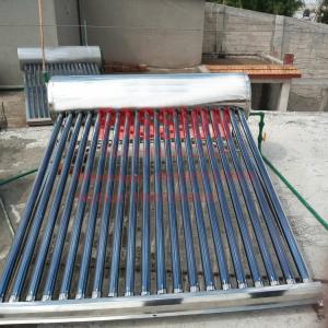China 201 Stainless Steel Solar Water Heater 250L Vacuum Tube Solar Collector wholesale