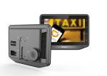 8 Inch Vehicle Mounted Terminal 1.2GHz Credit Card Pay / Navigation For Taxi