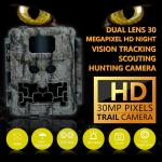 Hunting camera KW591 dual sensors 30MP 1080P waterproof IP67 0.4s response speed