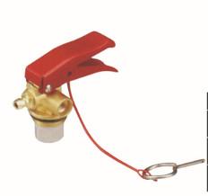 China Safety Fire Extinguisher Fittings , Fire Extinguisher Parts For 1 - 2 Kg Extinguisher wholesale