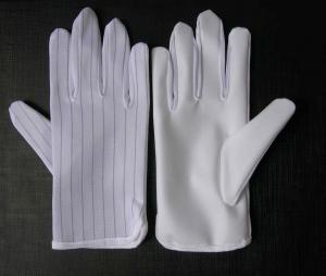 China Anti Static Cotton ESD Hand Gloves For Electronics Safety Inspection wholesale