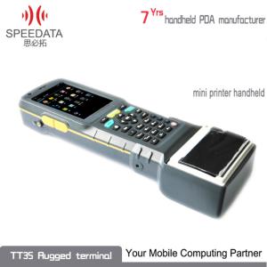 China Laser Android Barcode Scanner , 4 Wire Resistive Touch Wireless Thermal Printer wholesale