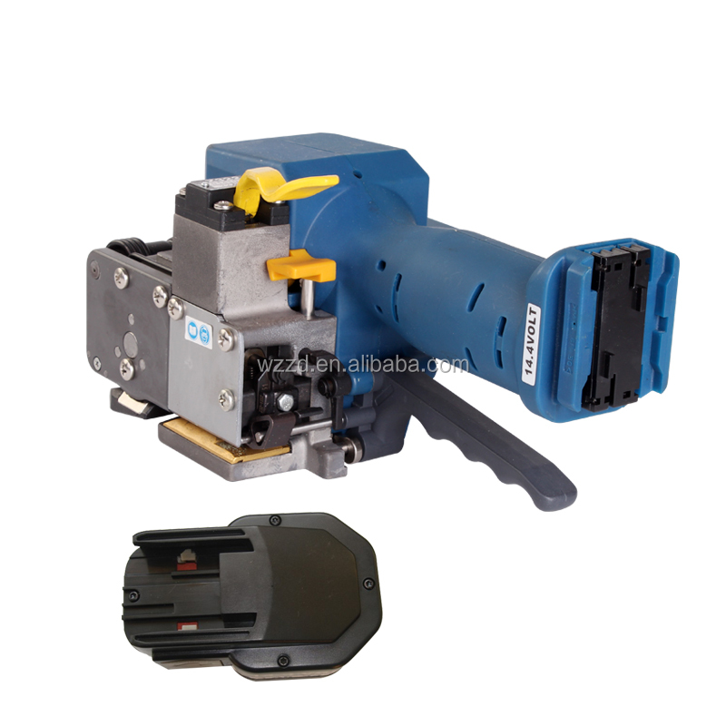 120mm/S Battery Powered Plastic Strapping Tool Strapping Hand Tool For 1/2in 3/4in PP PET Straps