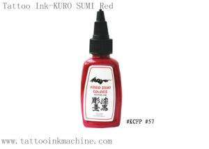 China OEM Kuro Sumi 0.5OZ / 1OZ Eternal Tattoo Ink Red Color For Tattooing Body wholesale