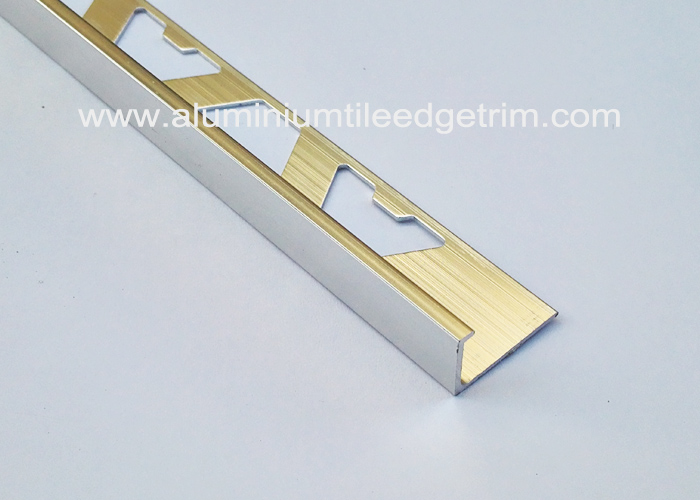aluminium square edge tile trim
