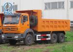 Beiben Dump Truck 6x4 Heavy Duty Dump Truck 1200R20 Tires Type 20 Cubic BeiBen