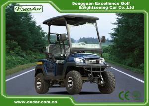 China EXCAR 2 Seater Small Electric Buggy Golf Cart With PC Windshield wholesale