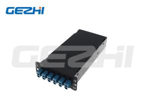 China 12 Core LC Fiber Optic Lgx Cassettes FTTH Fiber Optic Indoor Fiber Termination Box wholesale