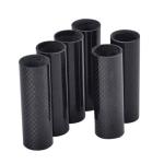 Custom Carbon Fiber Round Tubes For Aerospace , Automotive And Sporting Goods