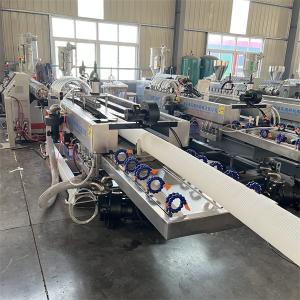 China PVC Corrugated Pipe Extrusion Line Double Wall For Drainage Pipe wholesale