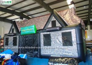 China Durable Portable Air Inflatable Tents / Pub House Lead Free Pvc Tarpaulin wholesale