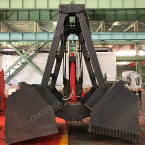 China 12 CBM Radio Remote Control Grab Bucket For Marine Cranes wholesale