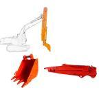 Hydraulic Telescoping Excavator With Standard Bucket For Digging House