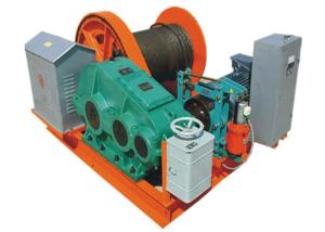 China 50 Ton Mine Industry Electric Wire Rope Winches 380V 3P wholesale