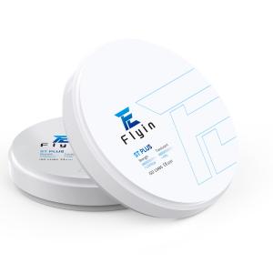 China High Transparent Dental Material Flyin ST White Zirconia Block Zirconium Discs for Dental Lab wholesale