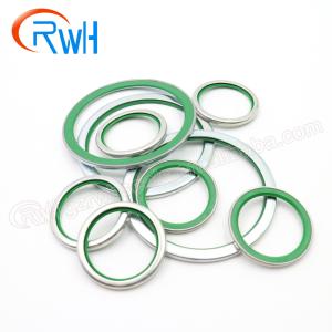 China Bucket Pin Hydraulic Dust Seal VAY Metal Cased Ring Pu Material wholesale