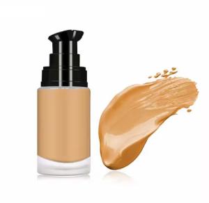 China Private Label High Quality Cosmetics Concealer Long Lasting Natural Brighten Makeup Liquid Foundation wholesale