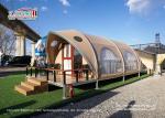 Outdoor Aluminum Frame Luxury Glamping Tents For Hotels And Resorts
