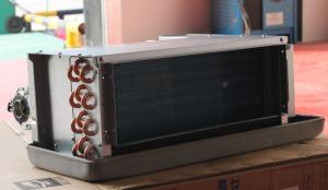 China Two pipe 2 Rows Ceiling Air Conditioning Fan Coil Unit ESP 35 pa wholesale