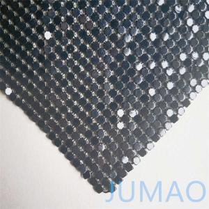 China Black Backdrop Metal Sequin Curtains Silver Sheer Drapes For Home Decor wholesale